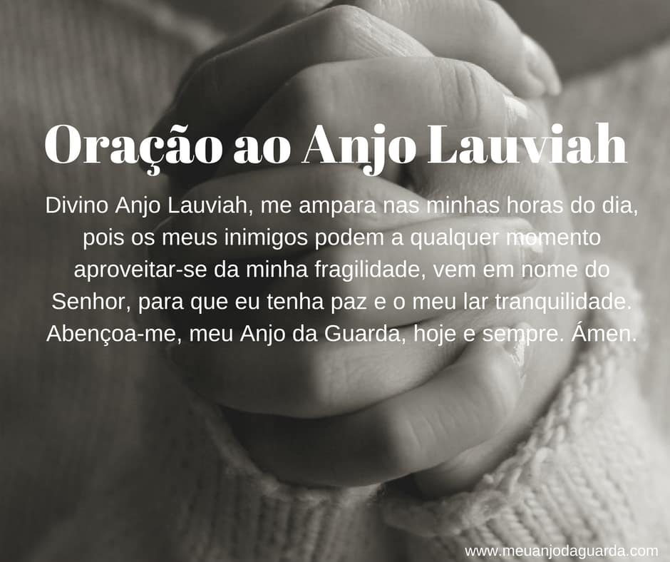 Oração ao Anjo Lauviah